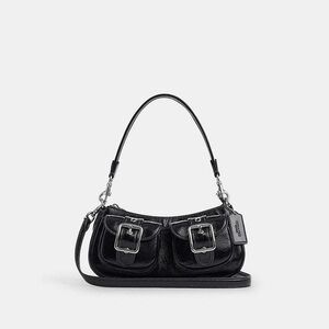 Coach Outlet Ashton black crinkle Bag